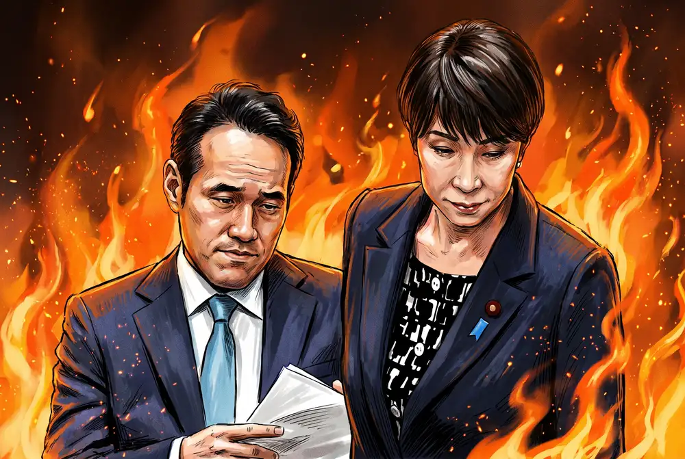 簗和生農相辞任